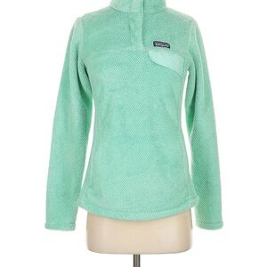 Patagonia Light Green Fleece Top